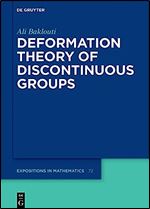 Deformation Theory of Discontinuous Groups (de Gruyter Expositions in Mathematics)