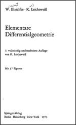 Elementare Differentialgeometrie (Grundlehren der mathematischen Wissenschaften) (German Edition)