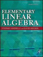 Elementary Linear Algebra Ed 4