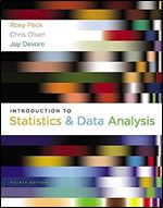 Introduction to Statistics and Data Analysis (Available Titles Aplia) Ed 4