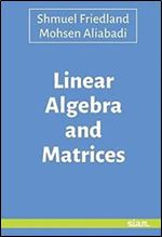 Linear Algebra and Matrices