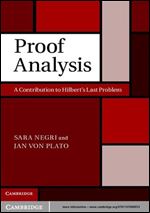 Proof Analysis: A Contribution to Hilbert's Last Problem