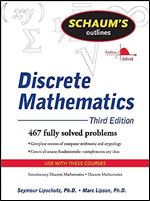 Schaum's Outline of Discrete Mathematics, Revised Third Edition (Schaum's Outlines) Ed 3