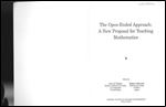 The Open-Ended Approach: A New Proposal for Teaching Mathematics