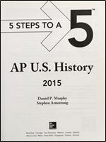 5 Steps to a 5 AP US History, 2015 Edition (5 Steps to a 5 on the Advanced Placement Examinations Series) Ed 6