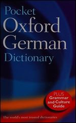 Pocket Oxford German Dictionary