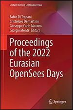 Proceedings of the 2022 Eurasian OpenSees Days (Lecture Notes in Civil Engineering, 326)