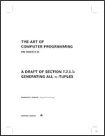 The Art of Computer Programming: Generating all tuples and permutations