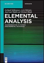 Elemental Analysis (De Gruyter Graduate)