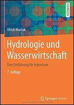 Hydrologie und Wasserwirtschaft: Eine Einfuhrung fur Ingenieure [German]