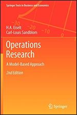Operations Research: A Model-Based Approach (Springer Texts in Business and Economics) Ed 2