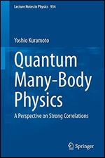 Quantum Many-Body Physics: A Perspective on Strong Correlations