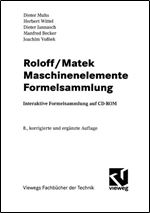 Roloff/Matek Maschinenelemente Formelsammlung [German]