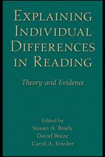 Explaining Individual Differences in Reading: Theory and Evidence (New Directions in Communication Disorders Research)