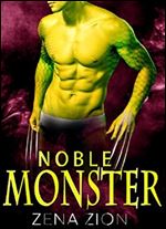 Noble Monster: A Scifi Alien Abduction Romance Standalone (Jannan Raiders Book 1)