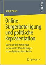 Online-Burgerbeteiligung und politische Reprasentation [German]