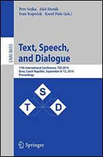 Text, Speech and Dialogue: 17th International Conference