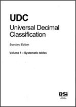 UDC - Universal Decimal Classification. Standard Edition: Alphabetical Index v. 2