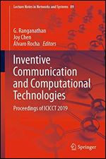 Inventive Communication and Computational Technologies: Proceedings of ICICCT 2019