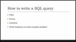 SQL for beginners: how to write a Query and create a relational Database
